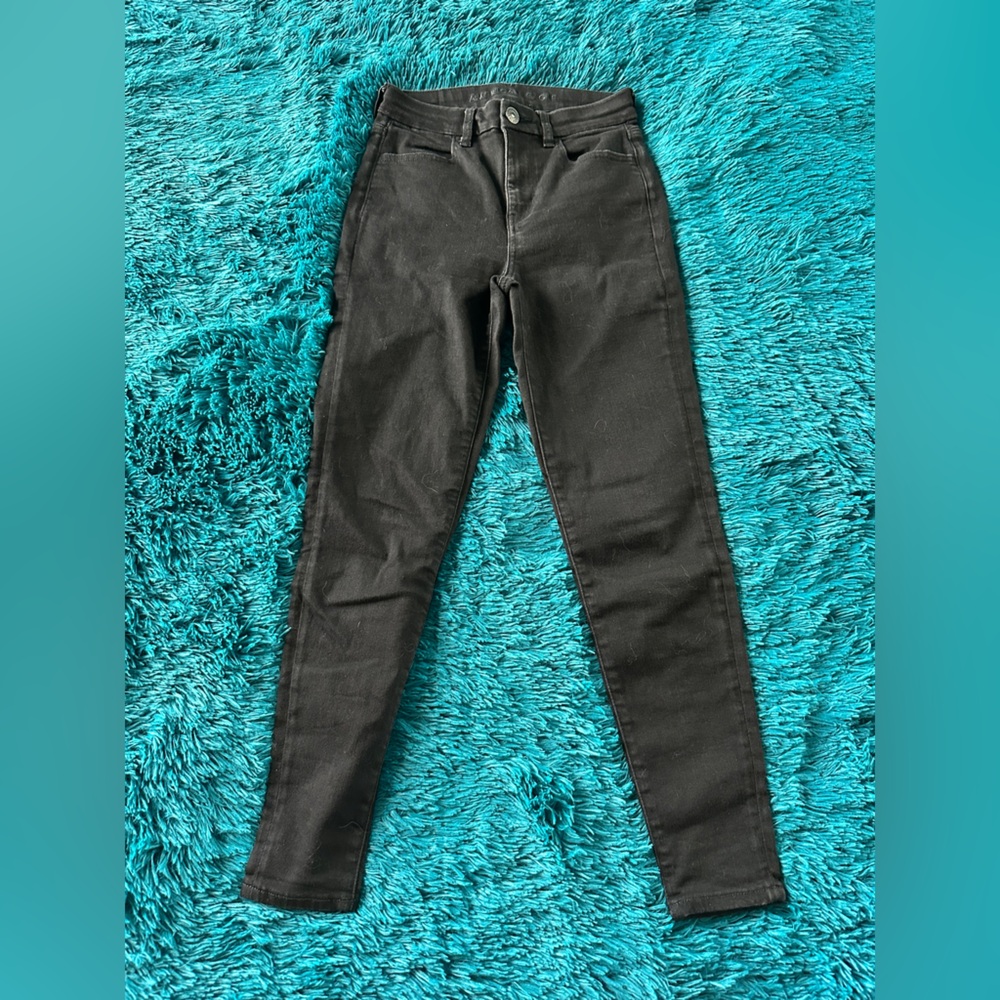 American Eagle Outfitters Dark Gray Skinny Jeans